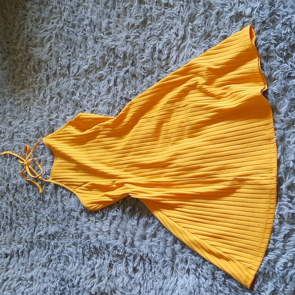 yellow forever 21 dress